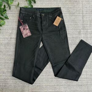 Cult of individuality Women's Green waxed skinny jeans Size 25